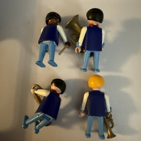 Vintage 1974 Playmobil Geobra lot of 4 musician figurines. Pre-owned. - Picture 5 of 5